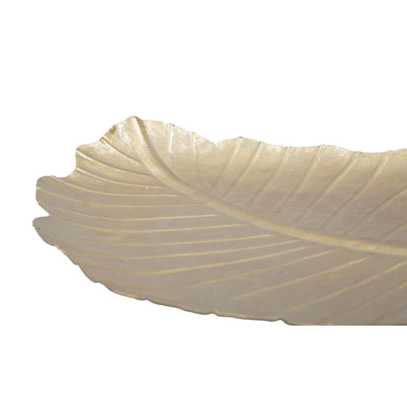 DÉCOR FEUILLE GLAM -A- CM 23X2X35,5