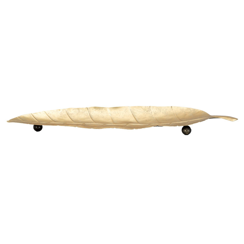 PLATEAU FOGLIA LONG CM 38X3X11