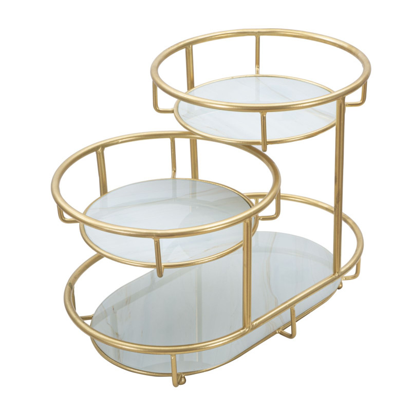 PLATEAU 3 NIVEAUX -B- CM 36X22,5X27