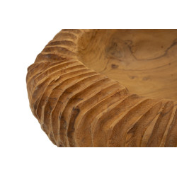 PLATEAU GARIT TECK CM Ø 32X11