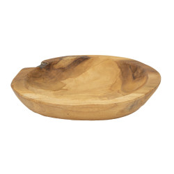 PLATEAU TIPIC TECK CM Ø 25X5