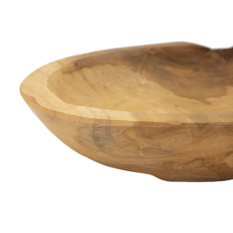 PLATEAU TIPIC TECK CM Ø 25X5