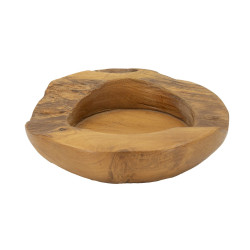PLATEAU ERUSI TECK CM Ø 20X6
