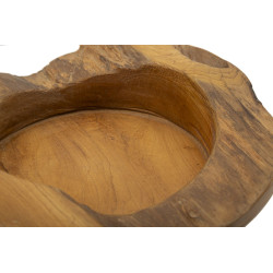 PLATEAU ERUSI TECK CM Ø 20X6