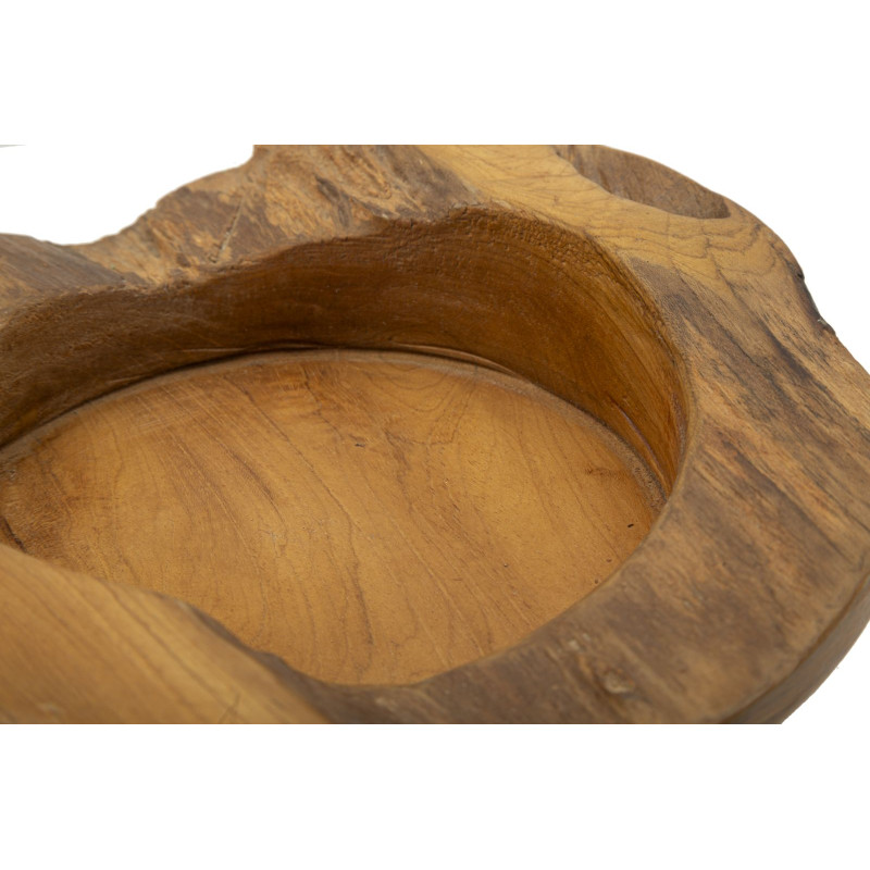 PLATEAU ERUSI TECK CM Ø 20X6