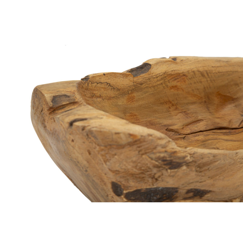 PLATEAU NARRO TECK CM 31X21X8