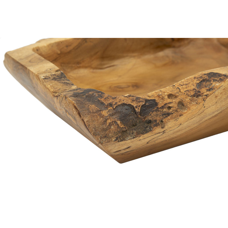 PLATEAU KUTAK TECK CM 25X19X7
