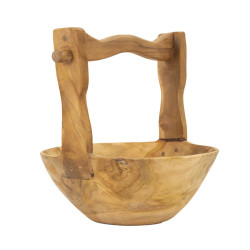 PLATEAU TIMBO TECK CM 32X25X27