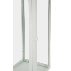 LANTERNE BLANCHE LOT DE 3 PCS CM 22X22X66-18X18X49,5-14X14X39