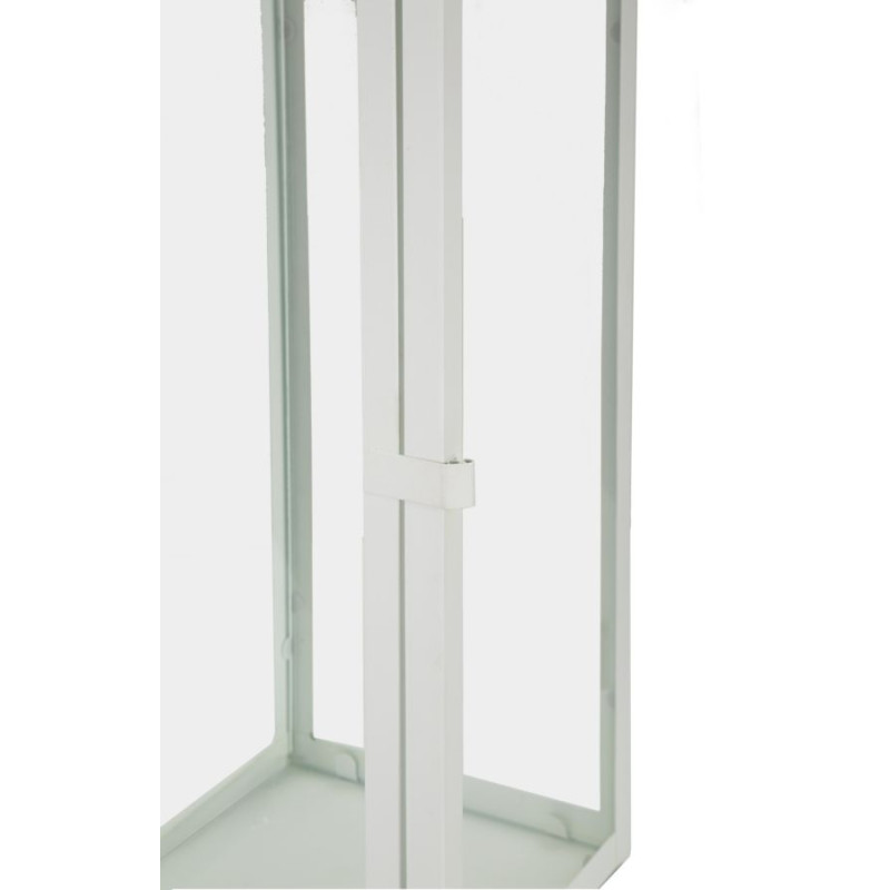 LANTERNE BLANCHE LOT DE 3 PCS CM 22X22X66-18X18X49,5-14X14X39