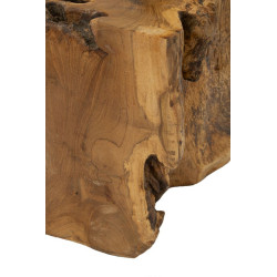 Bloque-porte en teck cm 17 x 13 x 37