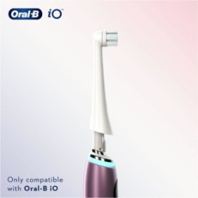 Oral-B iO Gentle Care Brossettes de Recharge pour Brosse a Dents …lectrique Jusqu'a 100 % d'élimination plaque dentaire, Pack de