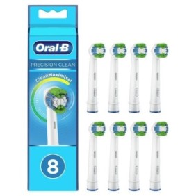 Oral-B Precision Clean Brossettes de Rechange Clean Maximiser, pour Brosse a Dents …lectrique, Pack de 8