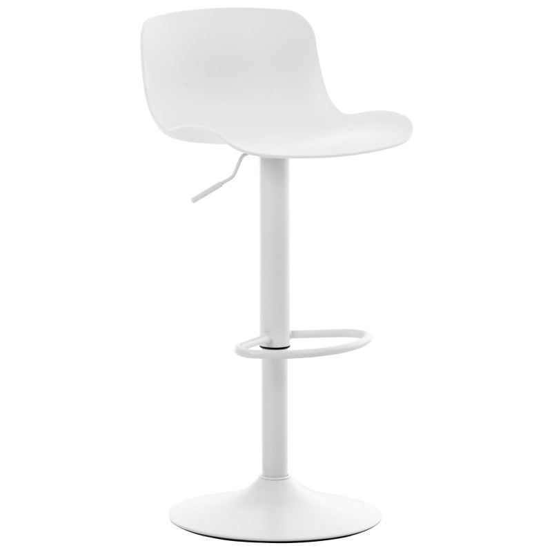 Ensemble de 4 tabourets de bar Almada blanc