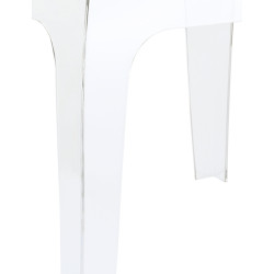 Table d'appoint Queen transparent