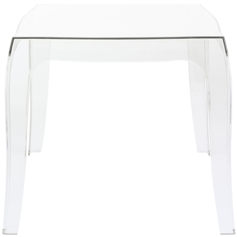 Table d'appoint Queen transparent