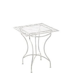 Table Asina blanc antique