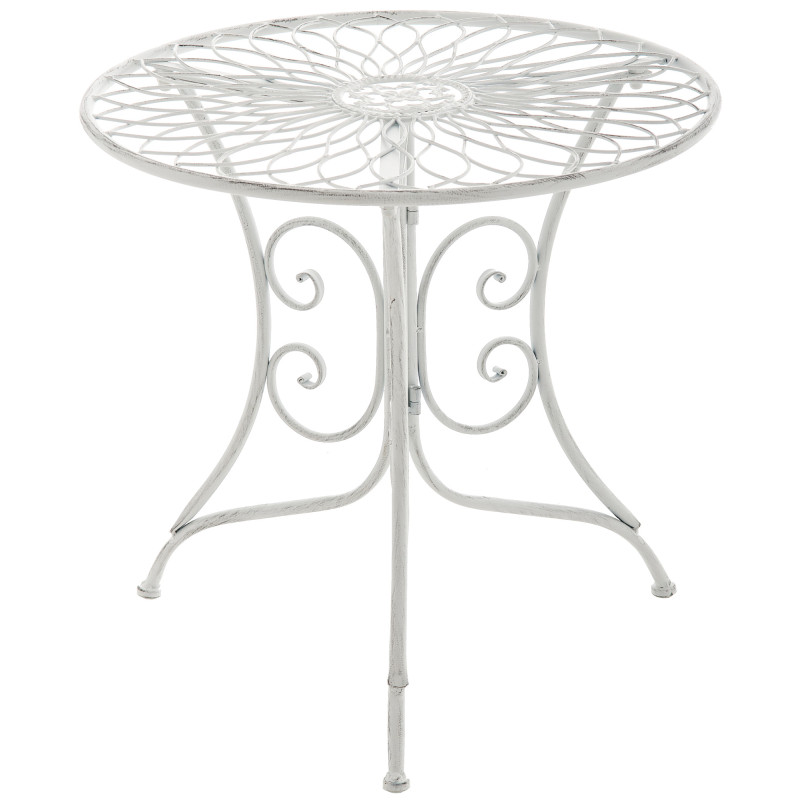 Table Ariano blanc antique