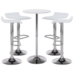 Ensemble de 4 tables de bar...