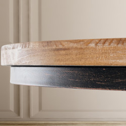 Table de bar Ruhr bronze