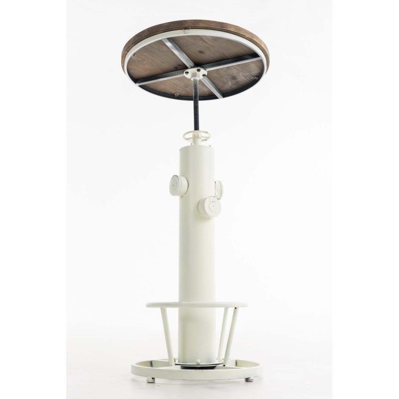 Table de bar Ruhr blanc antique