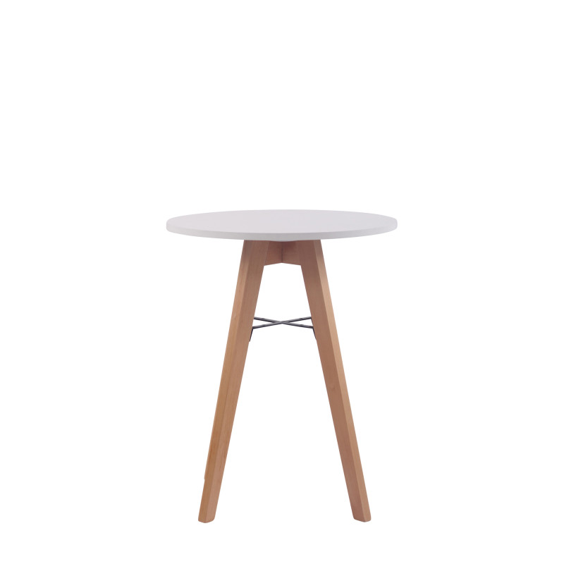 Table Viktor Natura 60 blanc