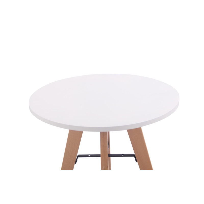 Table Viktor Natura 60 blanc