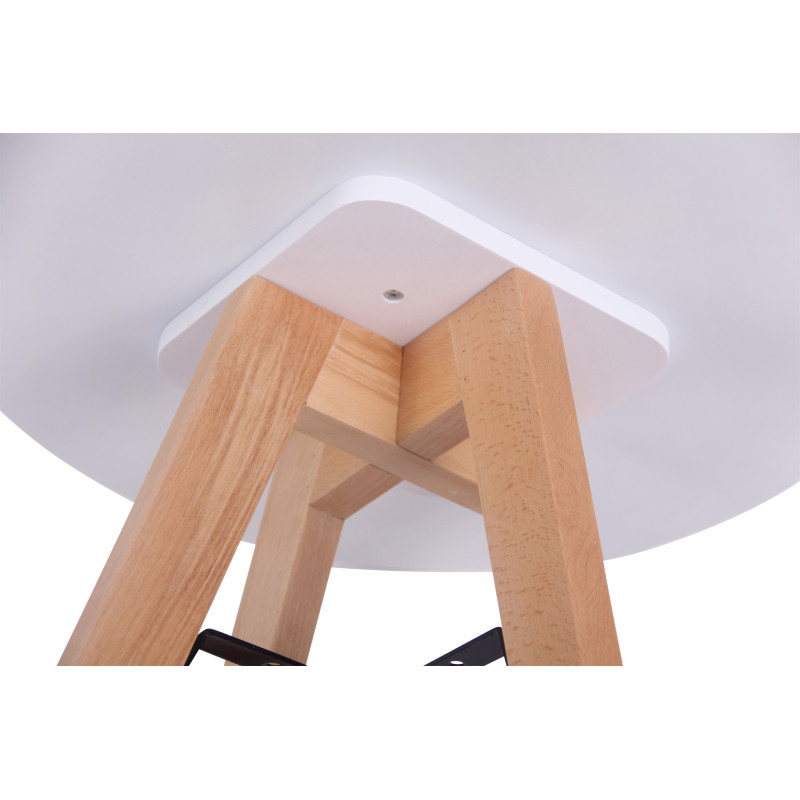Table Viktor Natura 60 blanc