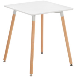 Table Viborg 60 Natura blanc