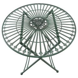 Table Tegal vert antique
