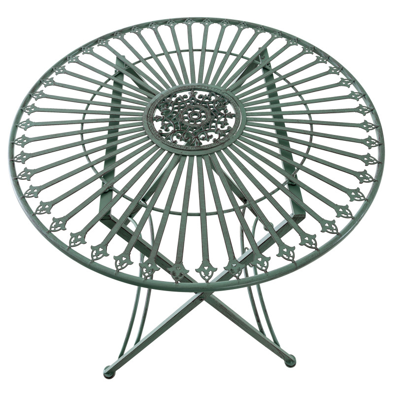 Table Tegal vert antique