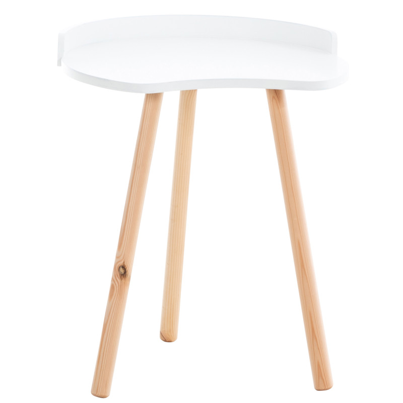 Table d'appoint Jannis blanc