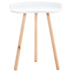 Table d'appoint Jannis blanc