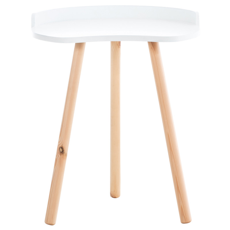 Table d'appoint Jannis blanc