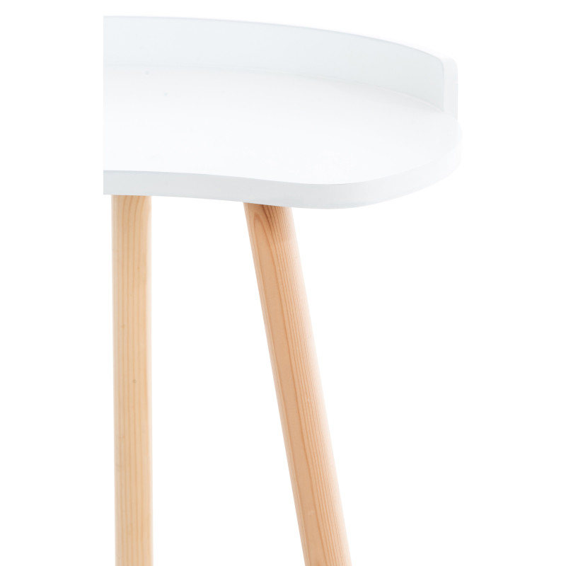 Table d'appoint Jannis blanc