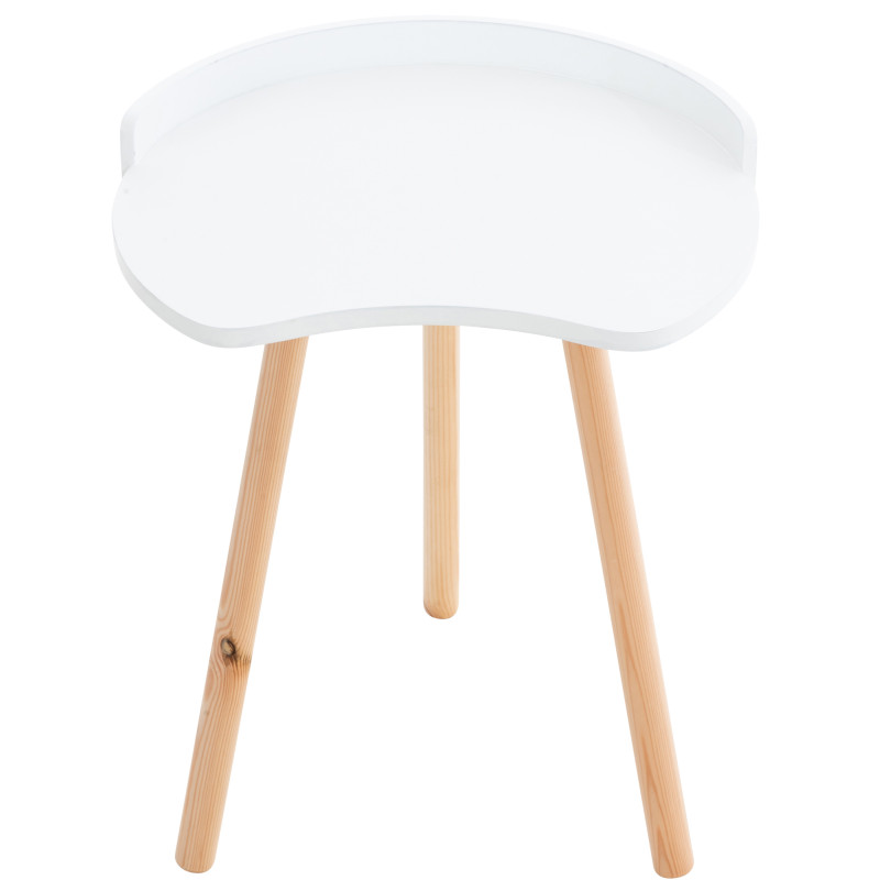 Table d'appoint Jannis blanc