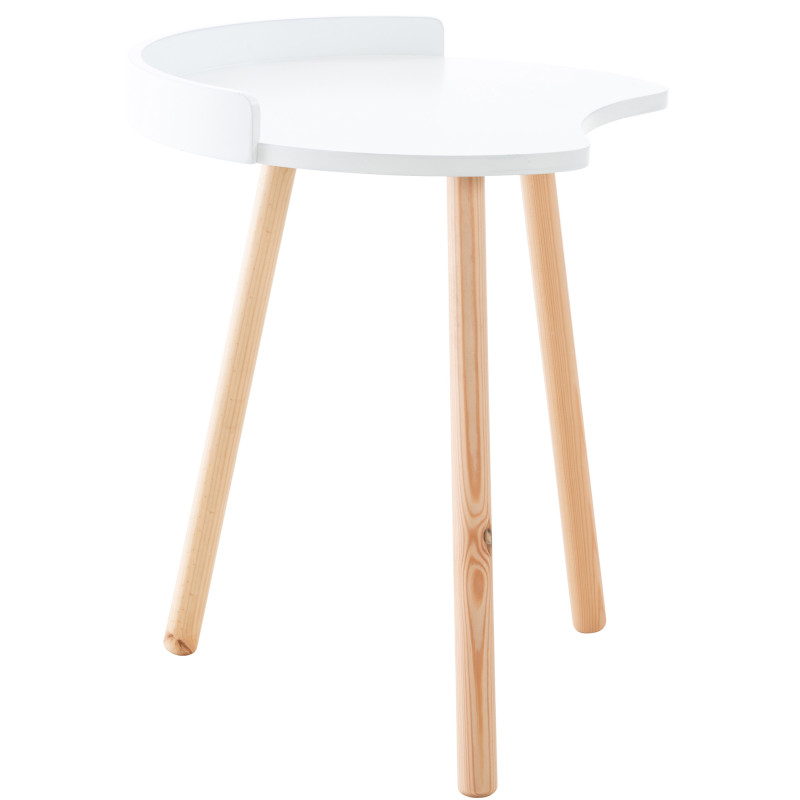 Table d'appoint Jannis blanc