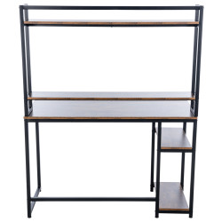 Bureau de facturation noir/marron