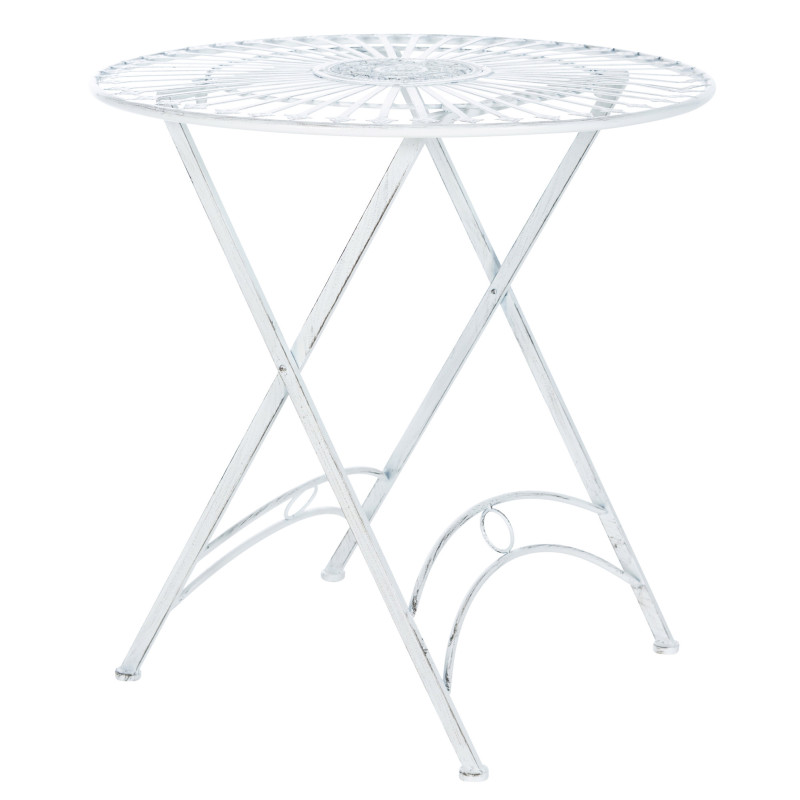 Table Tegal blanc antique