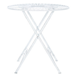 Table Tegal blanc antique
