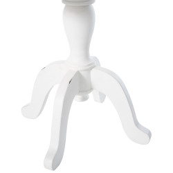 Table d'appoint Goa 50 naturel/blanc