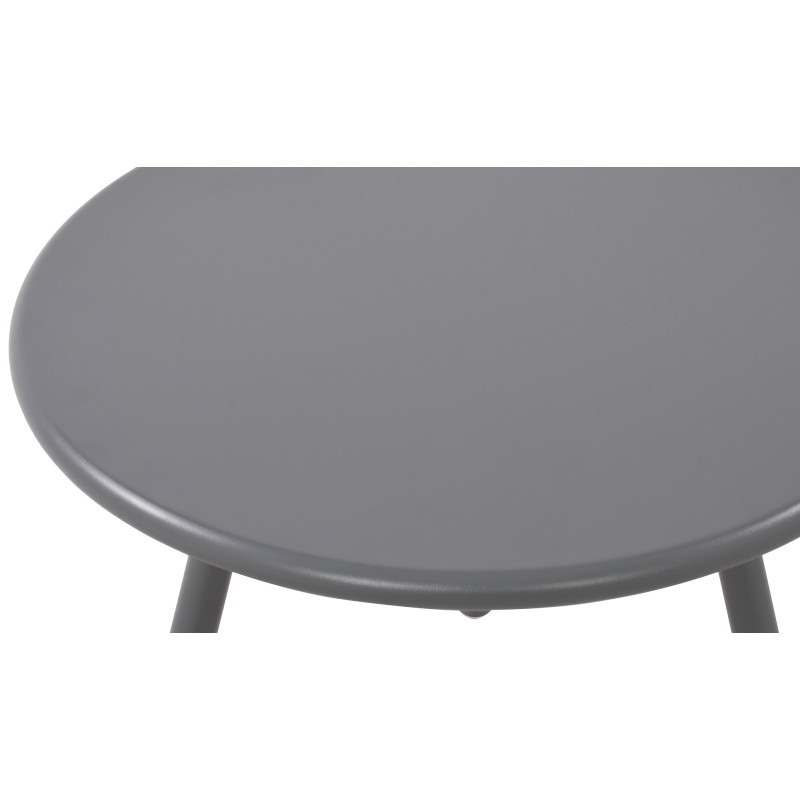 Table basse Berea gris foncé