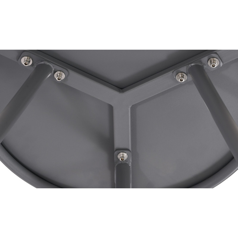 Table basse Berea gris foncé