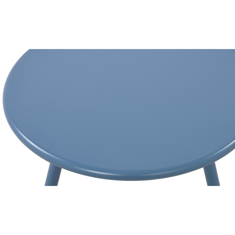 Table basse Berea bleu