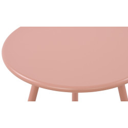Table basse Berea rose