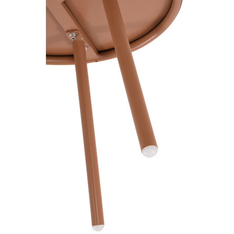 Table basse Berea terre cuite