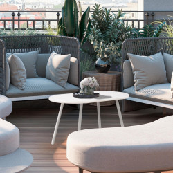 Table basse Velva blanc