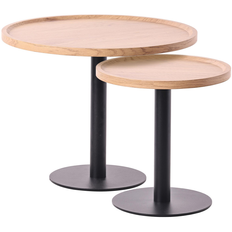 Ensemble de tables d'appoint Aspen nature