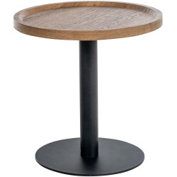 Table d'appoint Aspen M brun