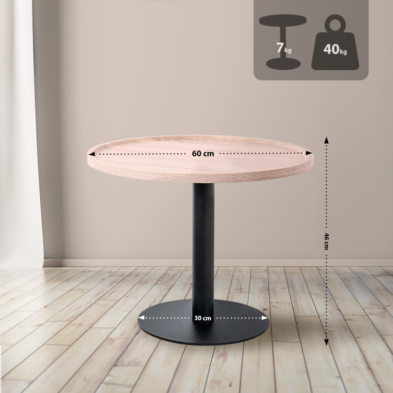Table d'appoint Aspen L chêne